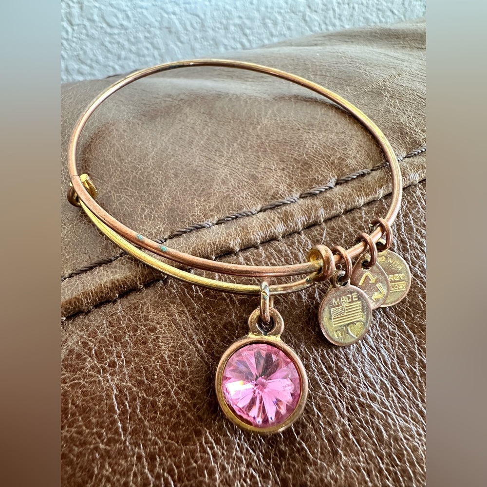 Alex and Ani- October birthstone charm